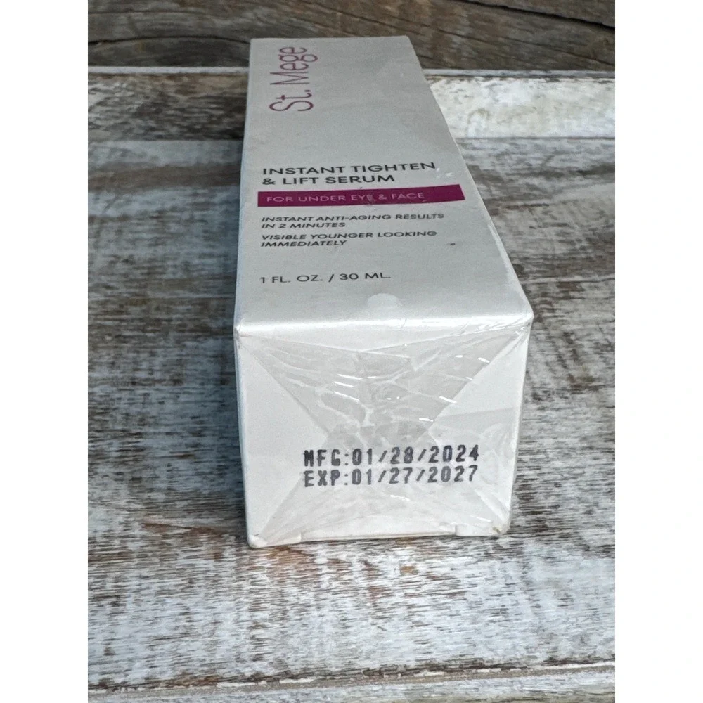 St Mege Instant Tighten & Lift Serum 1oz NIB Sealed Exp 01/27 MSRP $24
